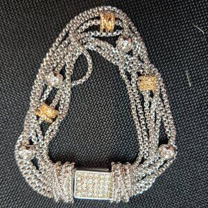 White House Black Market Mixed Metal Bracelet